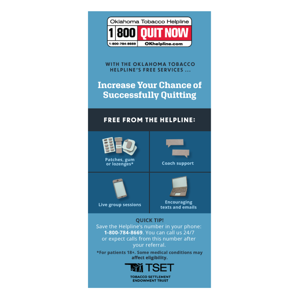 OTH Informational Palm Card (Limit 15) primary image