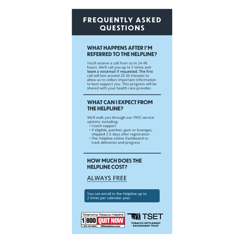OTH Informational Palm Card (Limit 15) image thumbnail