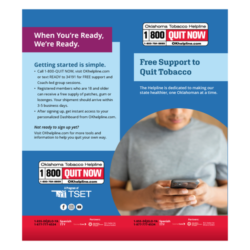 OTH - Helpline Consumer Brochure (Limit 4 packs of 50 brochures) image thumbnail