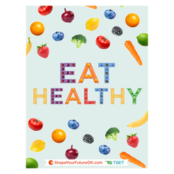 Image of SYF - Eat Healthy Poster 18" x 24" (Limit 10)