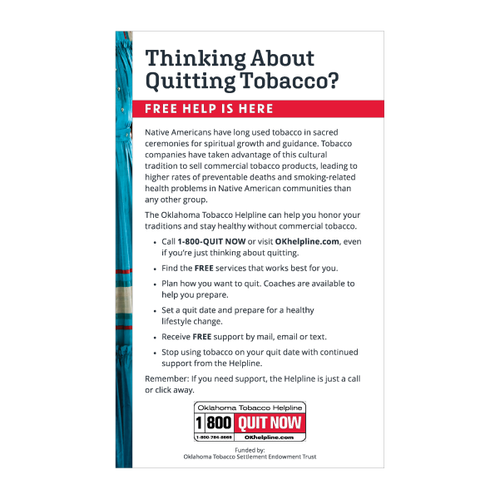 OTH- Tribal Bookmark Card (Limit 4 packs of 50) image thumbnail