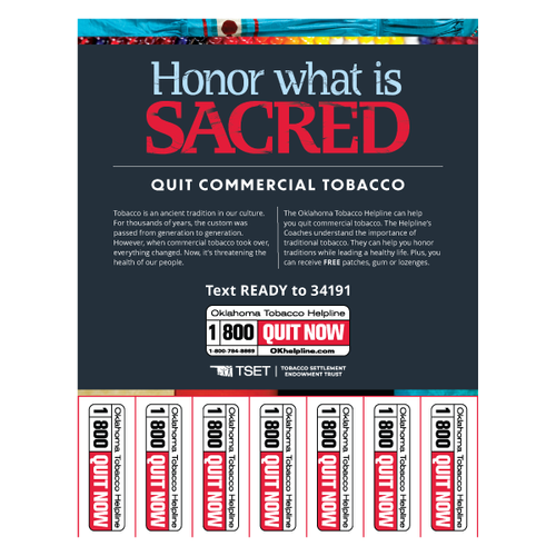 OTH- Tribal Tear Off Poster (Limit 25) image thumbnail