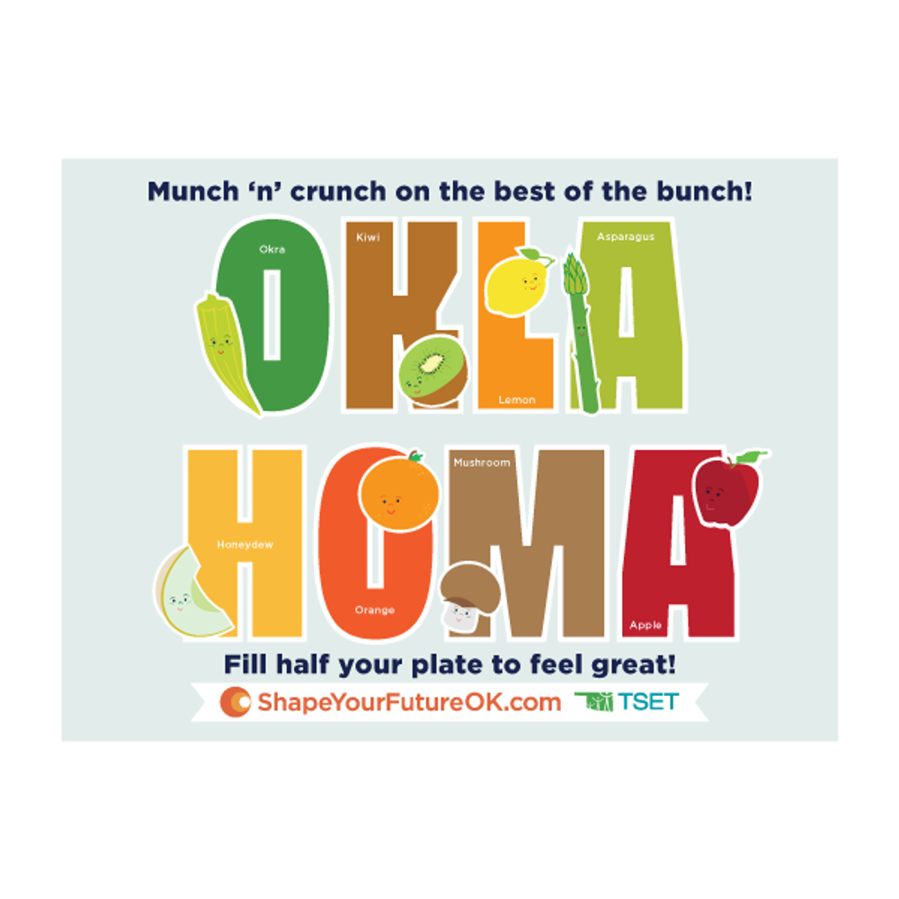 SYF - Oklahoma Produce Classroom Poster 18" x 24" (Limit 10)  primary image