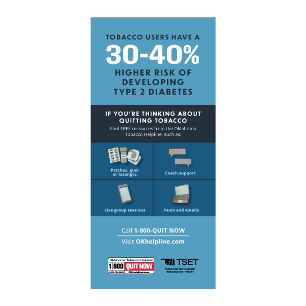 OTH / SYF Diabetes Prevention Palm Card (Pack of 50 - Limit 2 packs) primary image