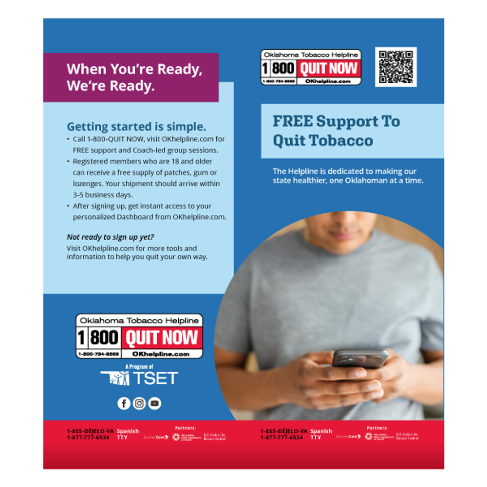 OTH - Helpline Consumer Brochure (Limit 4 packs of 50 brochures) primary image