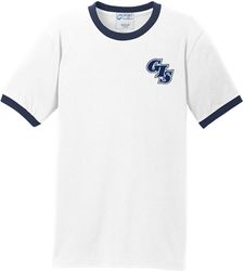 Image of Port & Company® Core Cotton Ringer Tee.  PC54R
