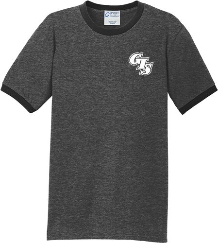Port & Company® Core Cotton Ringer Tee.  PC54R image thumbnail