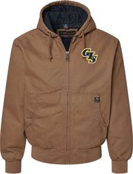 Image of Cheyenne Boulder Cloth™ Hooded Jacket with Tricot Quilt Lining - 5020