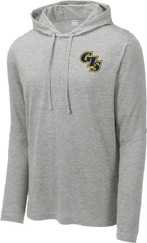 Sport-Tek PosiCharge Tri-Blend Wicking Long Sleeve Hoodie ST406 image thumbnail