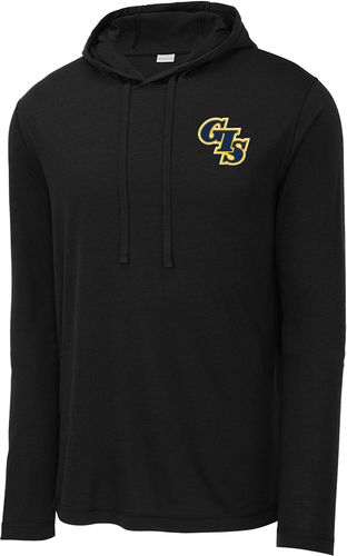 Sport-Tek PosiCharge Tri-Blend Wicking Long Sleeve Hoodie ST406 image thumbnail