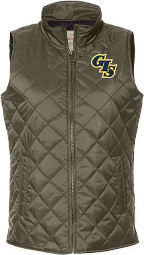 Ladies' Vintage Diamond Quilted Vest - 207359 image thumbnail