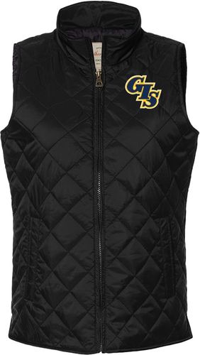 Ladies' Vintage Diamond Quilted Vest - 207359 image thumbnail