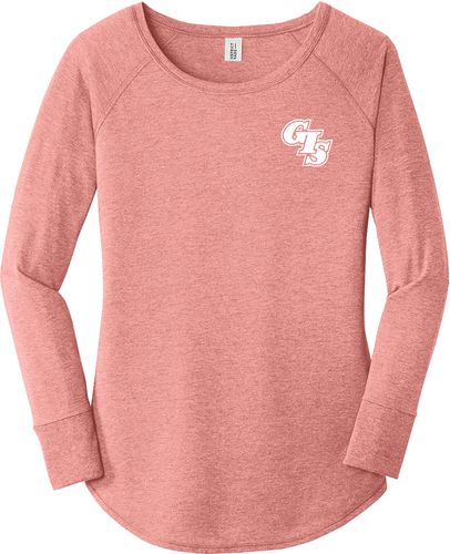 District Made  Ladies Perfect Tri  Long Sleeve .  DT132L image thumbnail