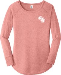 Image of District Made  Ladies Perfect Tri  Long Sleeve .  DT132L