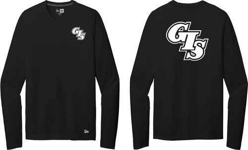 New Era Series Performance Long Sleeve Crew Tee. NEA201 image thumbnail