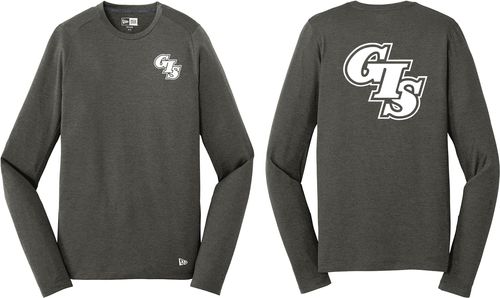 New Era Series Performance Long Sleeve Crew Tee. NEA201 image thumbnail
