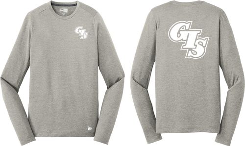 New Era Series Performance Long Sleeve Crew Tee. NEA201 image thumbnail