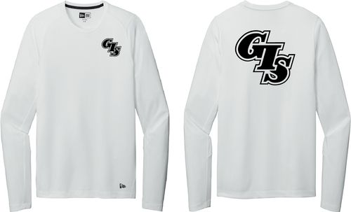 New Era Series Performance Long Sleeve Crew Tee. NEA201 image thumbnail