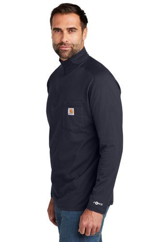 Carhartt Force 1/4-Zip Long Sleeve T-Shirt CT104255 image thumbnail