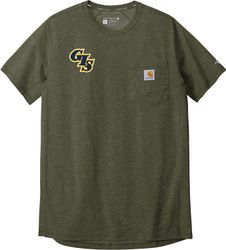 Image of Carhartt Force Short Sleeve Pocket T-Shirt CT106652