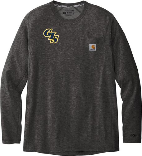 Carhartt Force Long Sleeve Pocket T-Shirt CT106656 image thumbnail