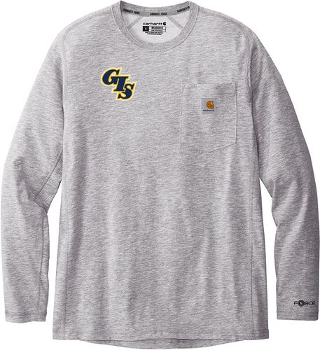 Carhartt Force Long Sleeve Pocket T-Shirt CT106656 image thumbnail