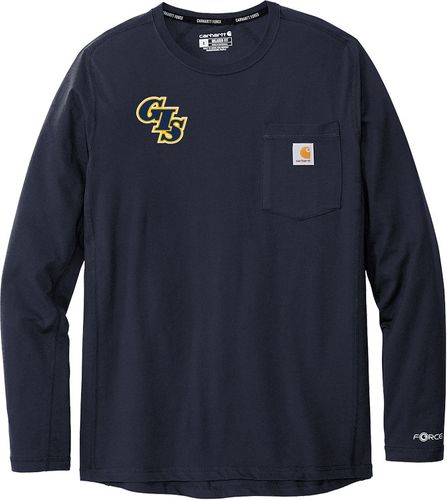 Carhartt Force Long Sleeve Pocket T-Shirt CT106656 image thumbnail