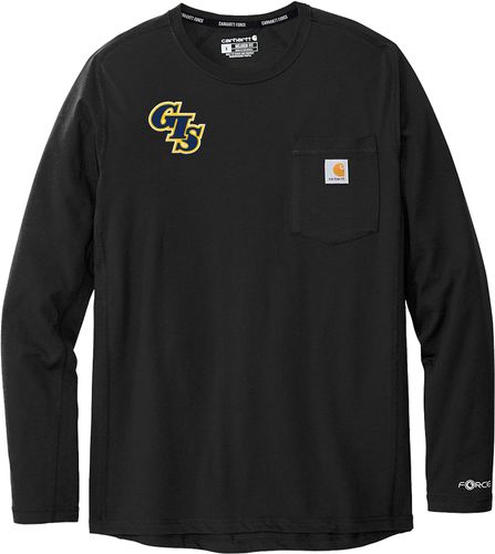 Carhartt Force Long Sleeve Pocket T-Shirt CT106656 image thumbnail
