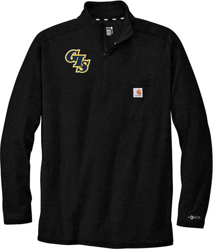 Carhartt Force 1/4-Zip Long Sleeve T-Shirt CT104255 image thumbnail