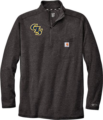 Carhartt Force 1/4-Zip Long Sleeve T-Shirt CT104255 image thumbnail