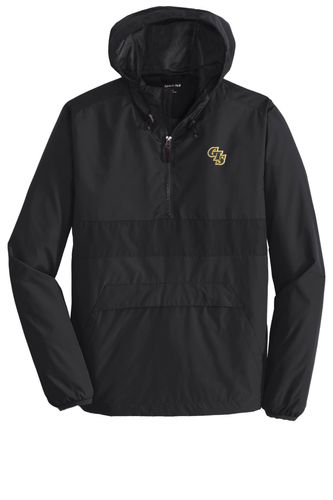 Sport-Tek Zipped Pocket Anorak. JST65 image thumbnail