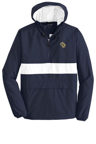 Sport-Tek Zipped Pocket Anorak. JST65 image thumbnail