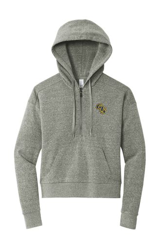 District Women's Perfect Tri Fleece 1/2-Zip Pullover DT1311 image thumbnail