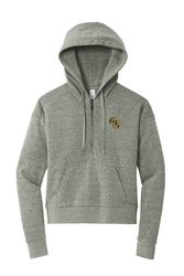Image of District Women's Perfect Tri Fleece 1/2-Zip Pullover DT1311