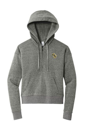 District Women's Perfect Tri Fleece 1/2-Zip Pullover DT1311 image thumbnail
