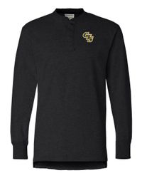 Image of Vintage Brushed Jersey Henley - 8244