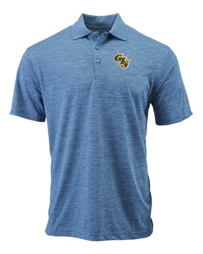 Dakota Striated Heather Polo - 130 image thumbnail