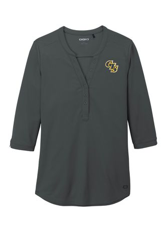 OGIO Ladies Jewel Henley LOG104 image thumbnail
