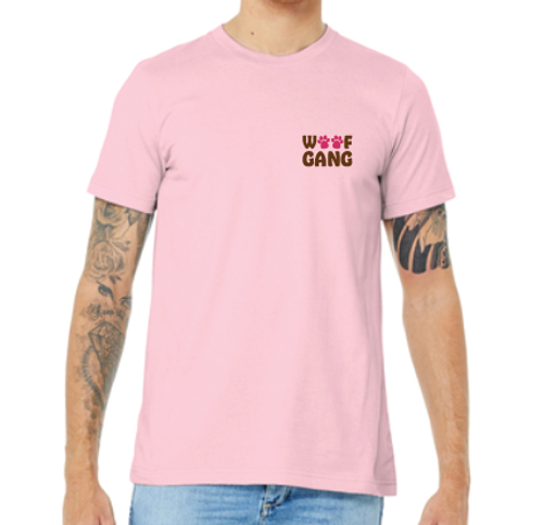 Bella + Canvas Unisex Jersey T-Shirt (Pink) image thumbnail