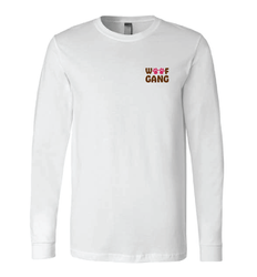 Image of Bella + Canvas Unisex Long Sleeve T-Shirt (White)