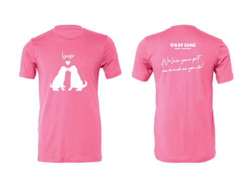 Boop Bella + Canvas Unisex Jersey T-Shirt (Charity Pink) image thumbnail