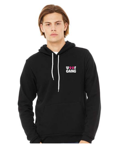 Bella + Canvas Unisex Sponge Fleece Pullover Hoodie (Black) image thumbnail