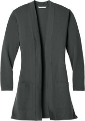 Image of Ladies Long Pocket Cardigan (D)