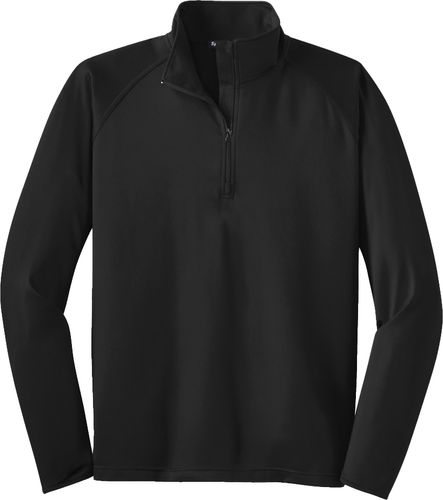 Mens Sport Wick Stretch 1/2 Zip Pullover (D) image thumbnail