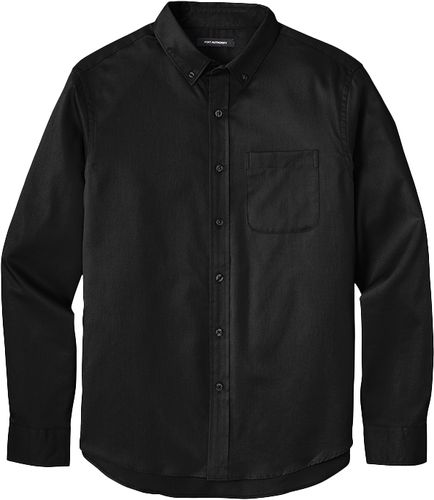 Mens Long Sleeve Super Pro React Twill Shirt (D) image thumbnail