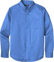 Image of Mens Long Sleeve Super Pro React Twill Shirt (D)