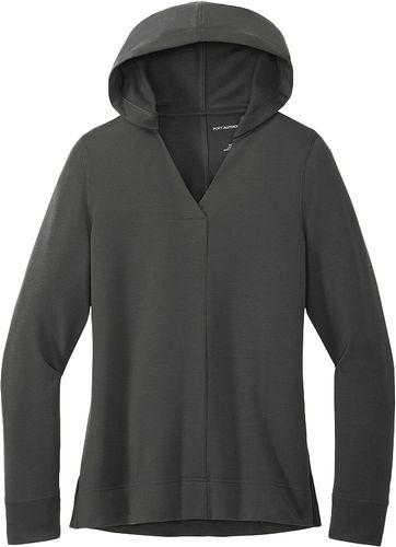Ladies Microterry Pullover Hoodie (D) image thumbnail