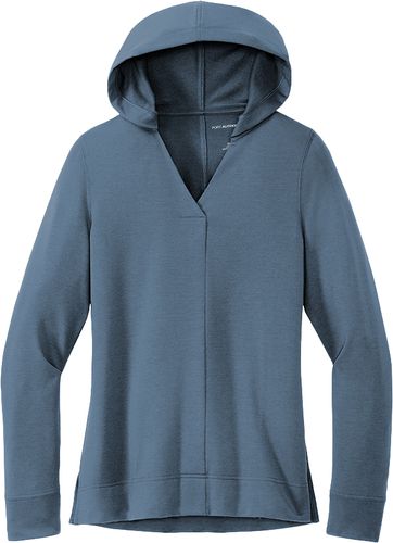 Ladies Microterry Pullover Hoodie (D) image thumbnail