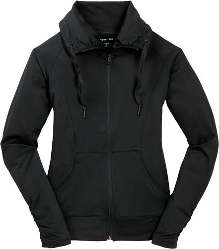 Ladies Sport Wick Stretch Full Zip Jacket (D) image thumbnail