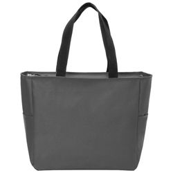 Image of Essential Zippered Tote (D)